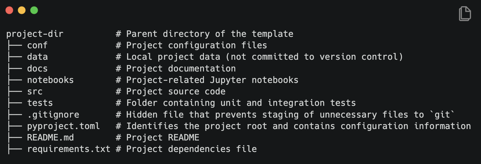 Project Template